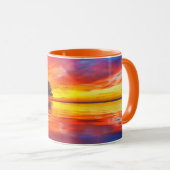 Majestic Clouds & Reflection Mok (Voorkant rechts)