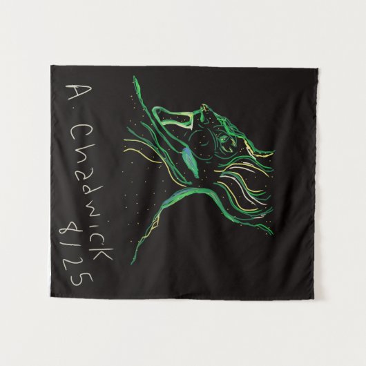 Majestic Constellation Small Tapestry Wandkleed (Voorkant (horizontaal))