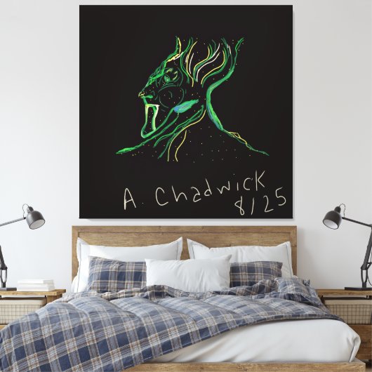 Majestic Constellation Stretched Canvas (Insitu (Slaapkamer))