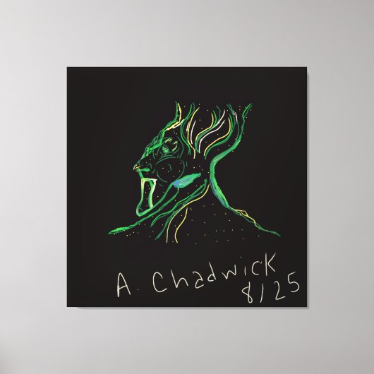 Majestic Constellation Stretched Canvas Afdruk (Voorkant)