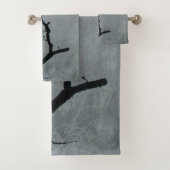 Majestic Crow Bad Handdoek (Insitu)