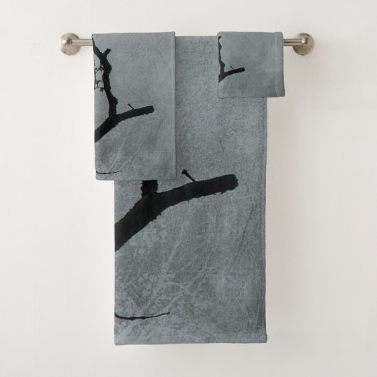 Majestic Crow Bad Handdoek (Insitu)