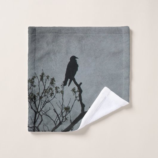 Majestic Crow Bad Handdoek (Wasdoekje)