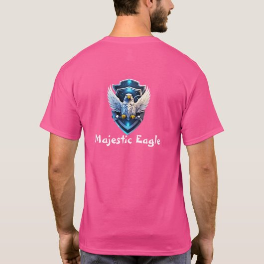 Majestic Crystal Eagle T-shirt (Achterkant)