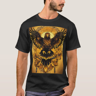 Majestic Crystal Eagle T-shirt ontwerp