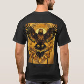 Majestic Crystal Eagle T-shirt ontwerp (Achterkant)