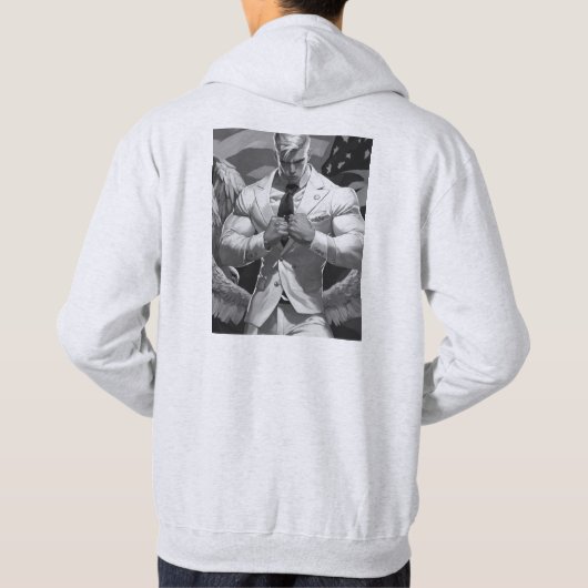 Majestic Crystal Eagle T-shirt ontwerp (Achterkant)