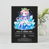 Majestic Custom Prinses Verjaardag Kaart (Staand voorkant)