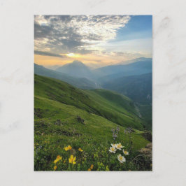 Majestic Dageraad in de Russische Hooglanden Briefkaart
