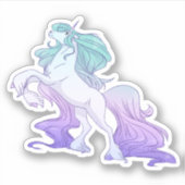 Majestic de Eenhoorn Sticker (Voorkant)