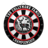 Majestic Deer in Forest Design Dartbord (Voorkant)