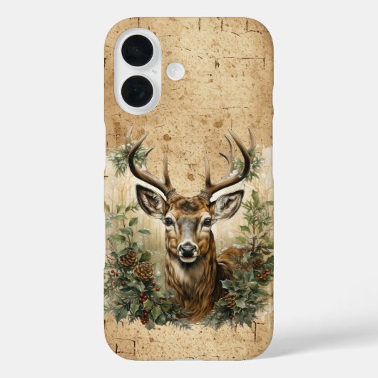 Majestic Deer met Horns Woodlands Natuur Case-Mate iPhone Case (Achterkant)