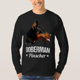 Majestic Doberman Pinscher Animal Art Design T-shirt
