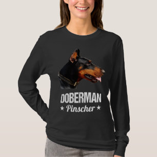 Majestic Doberman Pinscher Animal Art Design T-shirt