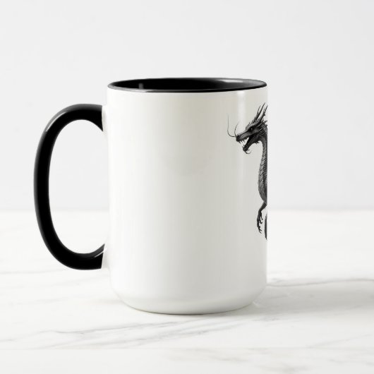 Majestic Dragon Coffee Mug Mok (Links)