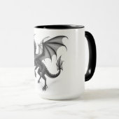 Majestic Dragon Coffee Mug Mok (Voorkant rechts)