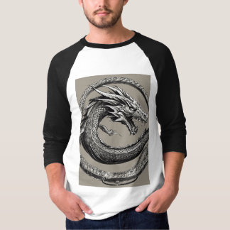 Majestic Dragon Design T-shirt - Laat je inne los