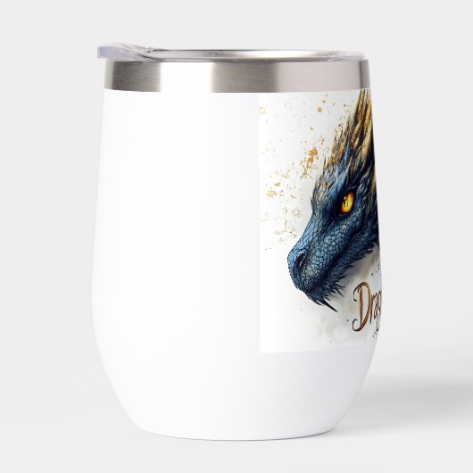 Majestic Dragon Head Waterverf (Rechts)