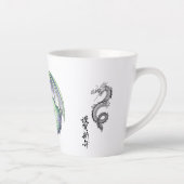 Majestic Dragon Mug Latte Mok (Rechts)