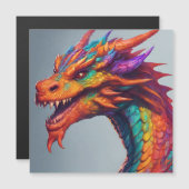 Majestic Dragon Portret (Voorkant / Achterkant)