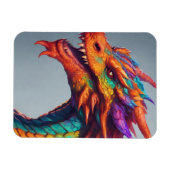Majestic Dragon Portret Magneet (Horizontaal)