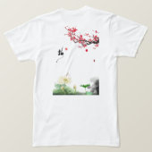 Majestic Dragon T-shirt – Oriental Power & Luck De (Design achterkant)