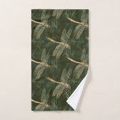 Majestic Dragonfly Pattern  Bad Handdoek (Handdoek)