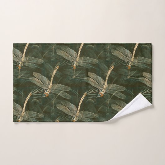 Majestic Dragonfly Pattern Bad Handdoek (Handdoek)