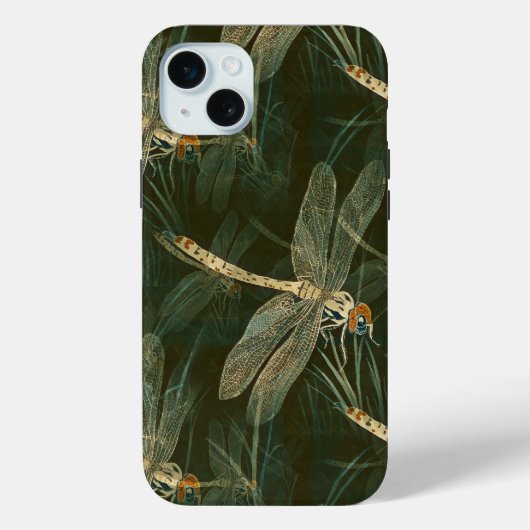 Majestic Dragonfly Pattern Case-Mate iPhone Case (Achterkant)