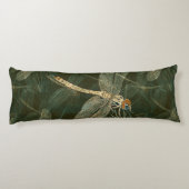 Majestic Dragonfly Pattern Lichaamskussen (Achterkant)