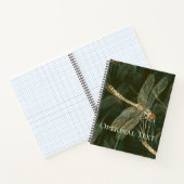 Majestic Dragonfly Pattern Notitieboek (Binnen)