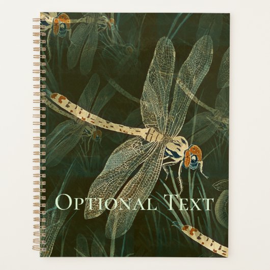 Majestic Dragonfly Pattern Planner (Voorkant)
