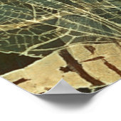 Majestic Dragonfly Pattern Poster (Hoek)