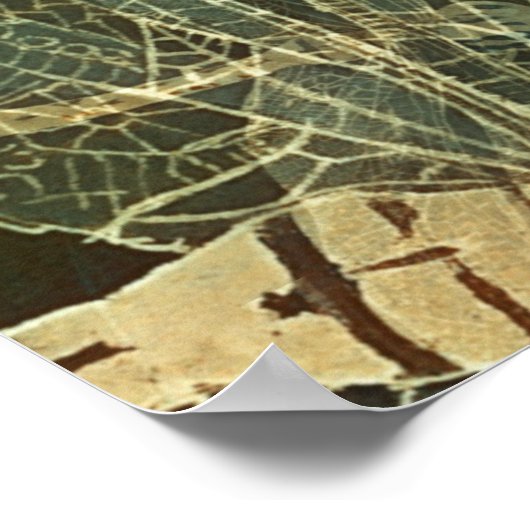 Majestic Dragonfly Pattern Poster (Hoek)