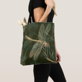 Majestic Dragonfly Pattern Tote Bag (Dichtbij)