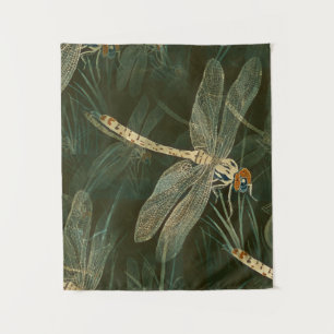 Majestic Dragonfly Pattern  Wandkleed