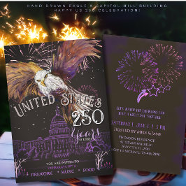 Majestic Eagle America 250 Years of Liberty Purple Kaart