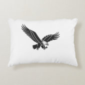 : Majestic Eagle Art Pillow Accent Kussen (Voorkant)