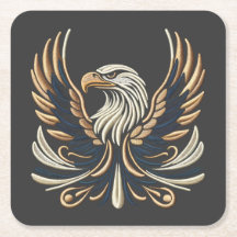 Majestic Eagle borduurwerk ontwerp