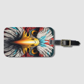 Majestic Eagle Close-up Bagagelabel (Voorkant (horizontaal))