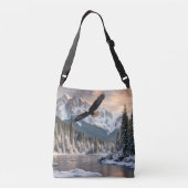 Majestic Eagle Crossbody Tas (Achterkant)