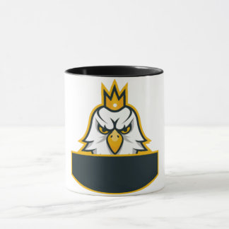 Majestic Eagle Crown Logo Coffee Mok