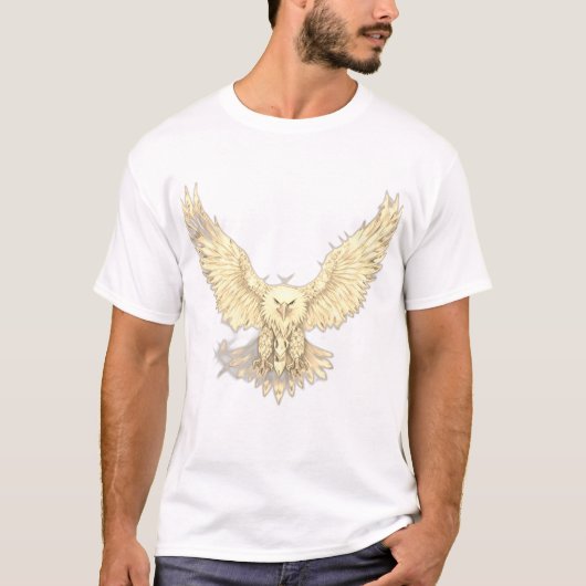 Majestic Eagle Design – symbool van vrijheid T-shirt (Voorkant)