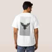 Majestic Eagle Design T-shirt - Jhajjhale Store Ex (Achterkant volledig)