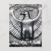 Majestic Eagle Embleem Close-up Briefkaart (Voorkant)