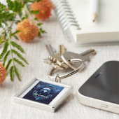 Majestic Eagle Emblem Keychain – Bold & Powerful S (Zijkant)