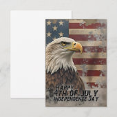 Majestic Eagle & Flag – Spirit of Freedom (Voorkant / Achterkant)