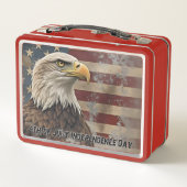 Majestic Eagle & Flag – Spirit of Freedom (Achterkant)