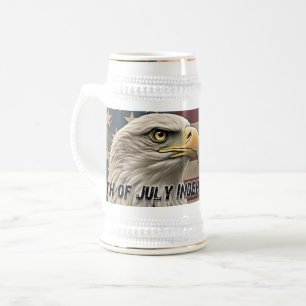 Majestic Eagle & Flag – Spirit of Freedom Bierpul