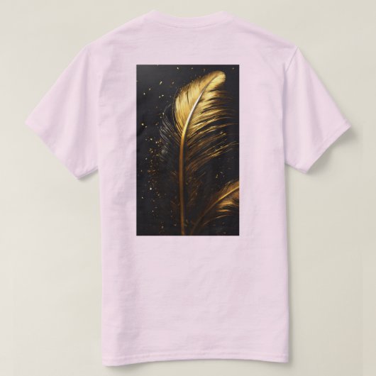 Majestic Eagle Flight: Stijgend Spirit T-shirt (Design achterkant)